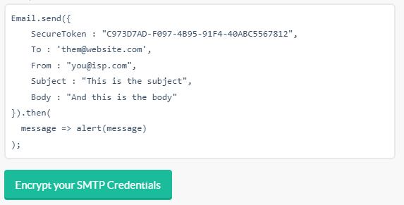 Gửi SMTP Mail bằng Javascript không cần Backend - CRF Blogger