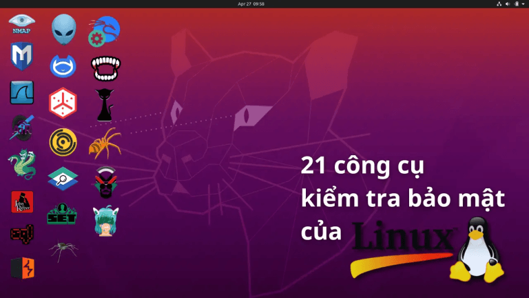 Review 21 công cụ kiểm thử bảo mật trên Kali Linux - CRF Blogger